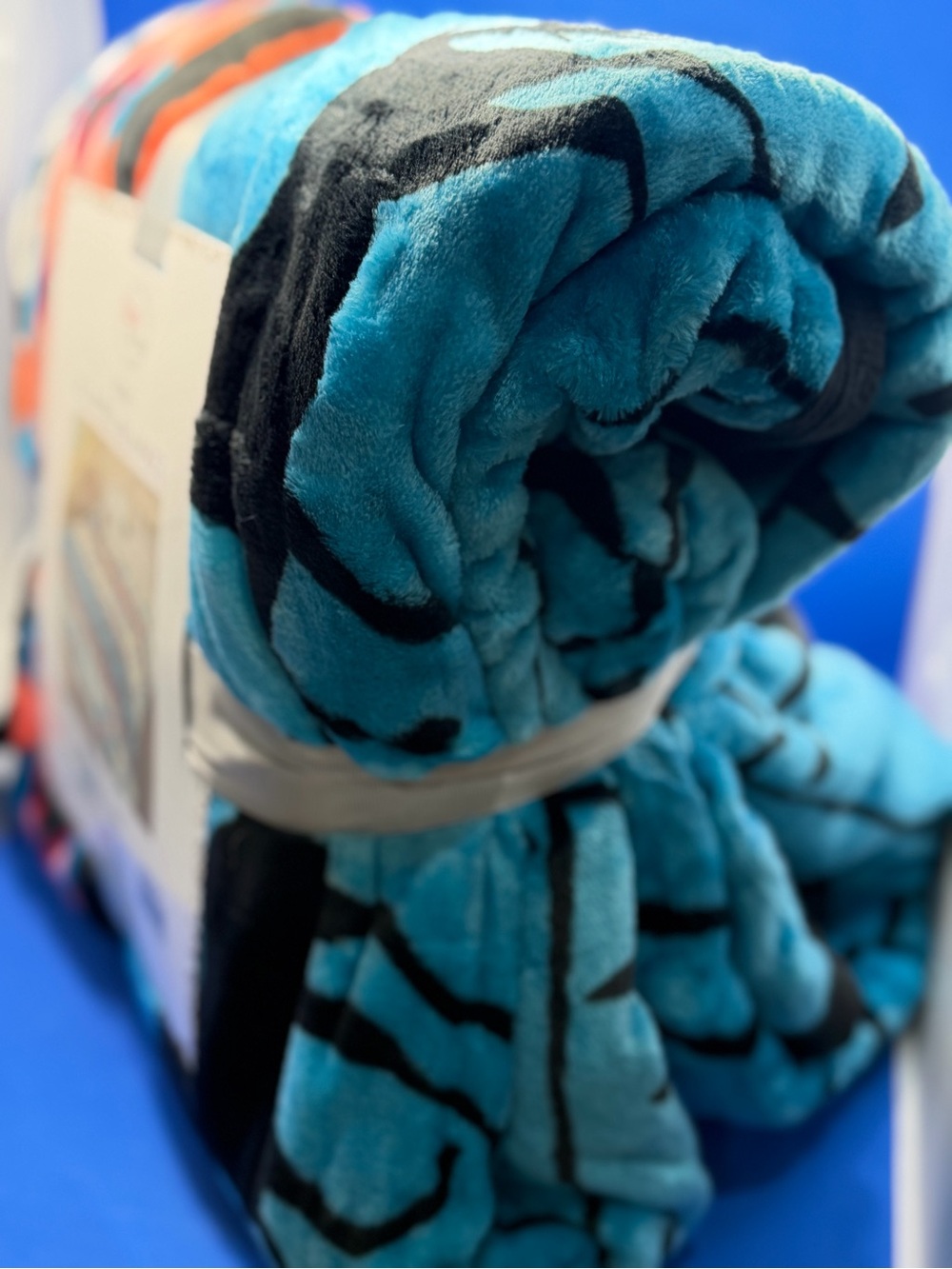 New king size flannel blanket double sided Horse Ultra Soft Aztec southwestern - Picture 3 of 5
